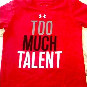 UnderArmor size 4 boys shirt